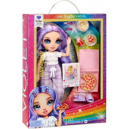 Junior High PJ Party Fashion Doll- Violet (Purple)