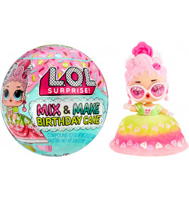 L.O.L. Surprise Mix & Make Birthday Cake Tots Asst in PDQ