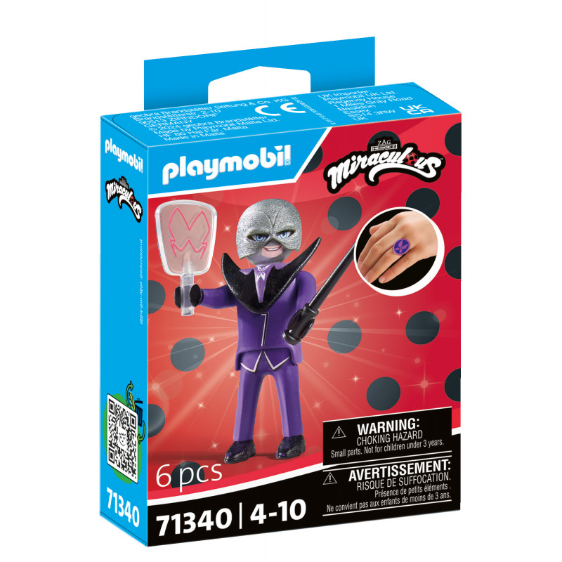 PLAYMOBIL 71340 Miraculous: Hawk Moth