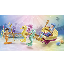 PLAYMOBIL 71500 Meerjungfrauen-Seepferdchenkutsche