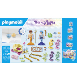 PLAYMOBIL 71500 Meerjungfrauen-Seepferdchenkutsche