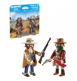 PLAYMOBIL 71508 DuoPack Bandit und Sheriff