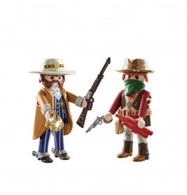 PLAYMOBIL 71508 DuoPack Bandit und Sheriff