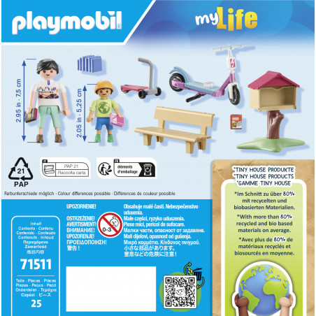 PLAYMOBIL 71511 Büchertausch für Leseratten