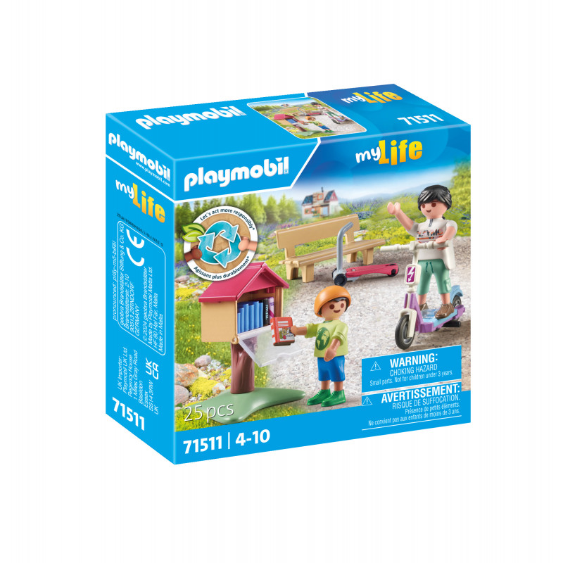 PLAYMOBIL 71511 Büchertausch für Leseratten