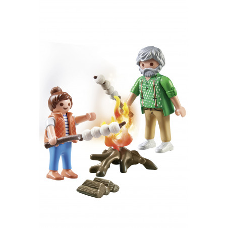 PLAYMOBIL 71513 Lagerfeuer mit Marshmallows