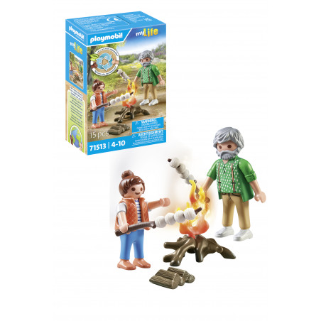 PLAYMOBIL 71513 Lagerfeuer mit Marshmallows