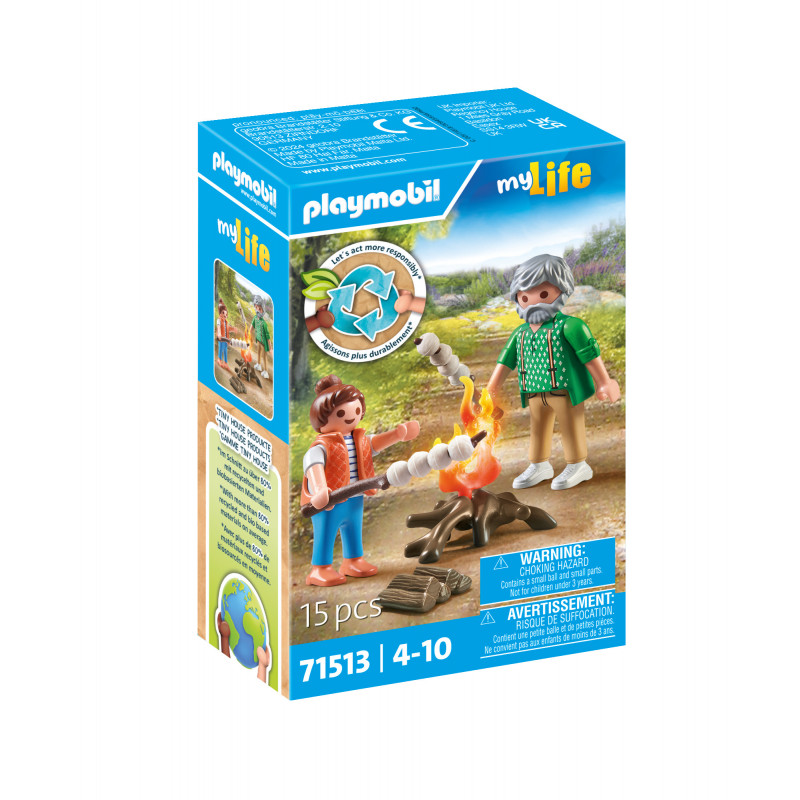 PLAYMOBIL 71513 Lagerfeuer mit Marshmallows