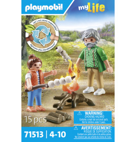 PLAYMOBIL 71513 Lagerfeuer mit Marshmallows