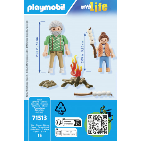 PLAYMOBIL 71513 Lagerfeuer mit Marshmallows