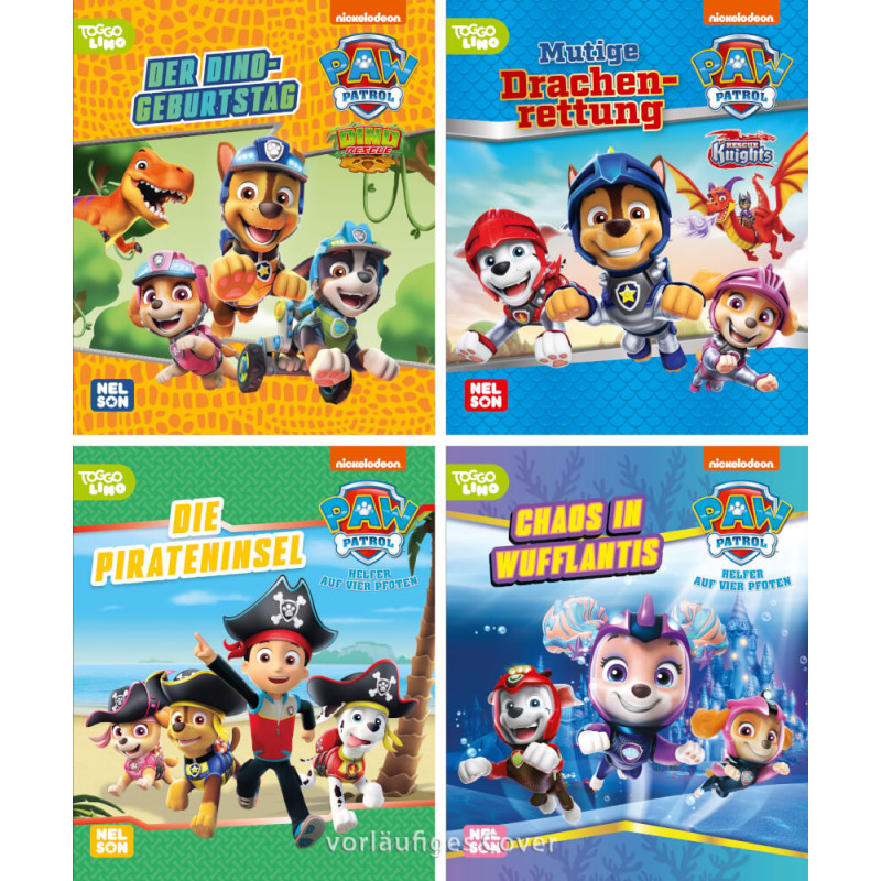 Nelson Mini-Bücher: PAW Patrol 25-28 sortiert (1 Stück)