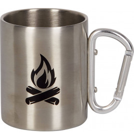 Karabiner-Becher CLICK & GO - Urban&Gray