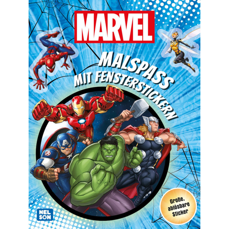 MARVEL: Malspaß mit Fensterstickern