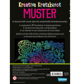 Kratzbilder für Kinder: Kreative Kratzkunst: Muster