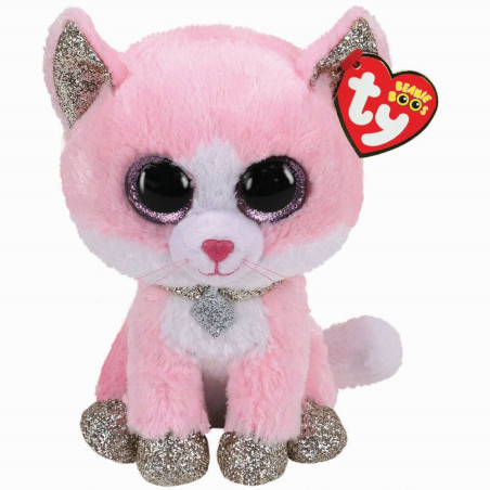 Ty Fiona Pinke Katze - Beanie Boo - Reg