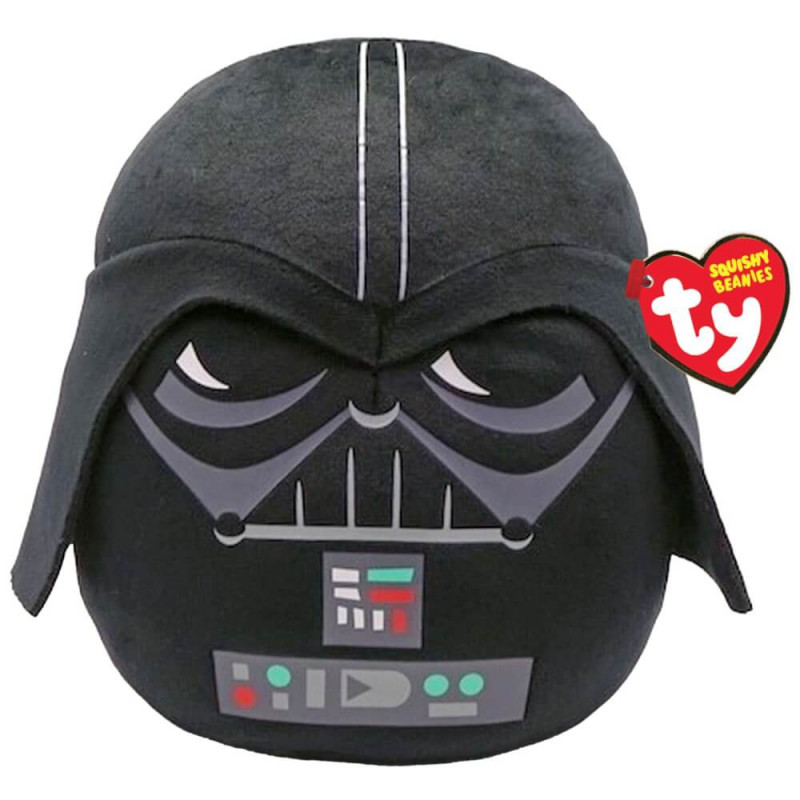Ein Plüschtier von Darth Vader aus Star Wars, Teil der Squishy Beanies Ty Kollektion.