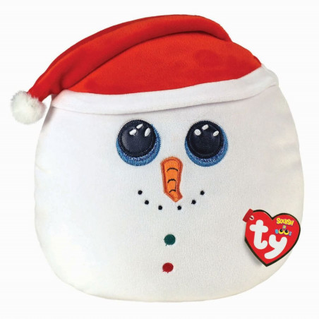 TY Flurry Schneemann - Weihnachten 2021 - Squish A Boo 20cm