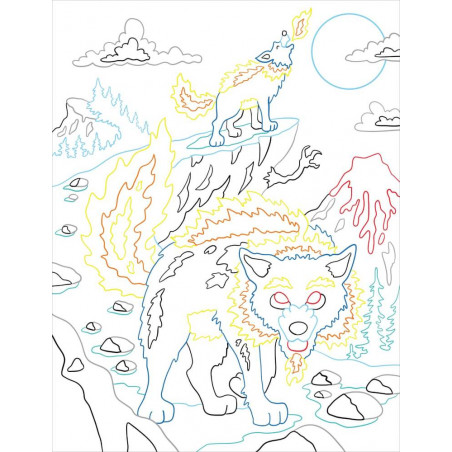 Zauberbilder – Monster und Drachen