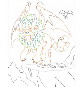 Zauberbilder – Monster und Drachen