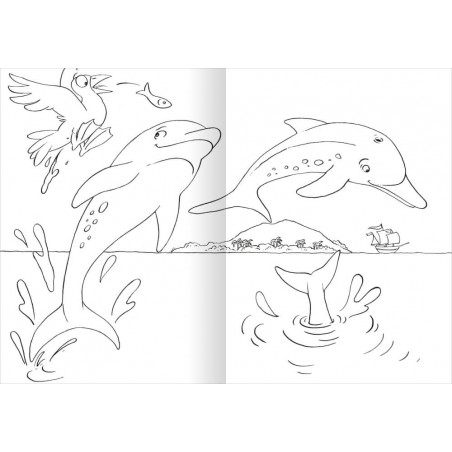 Das superdicke Malbuch - Tiere