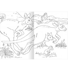 Das superdicke Malbuch - Tiere