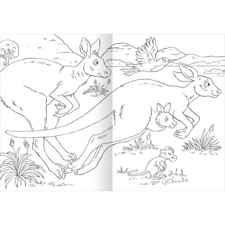 Das superdicke Malbuch - Tiere