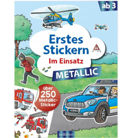 Erstes Stickern Metallic – Im Einsatz