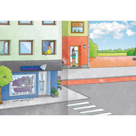 Erstes Stickern Metallic – Im Einsatz