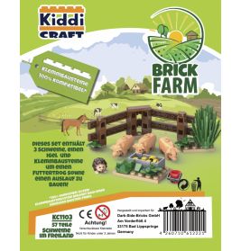 Kiddicraft Schweine im Freiland