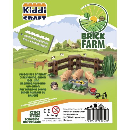 Kiddicraft Schweine im Freiland