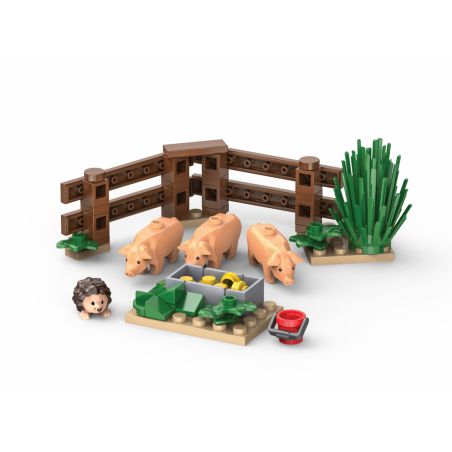 Kiddicraft Schweine im Freiland