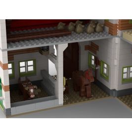 Kiddicraft Bauernhof Stall