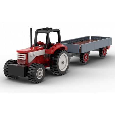 Kiddicraft Großer Schlepper mit Anhänger