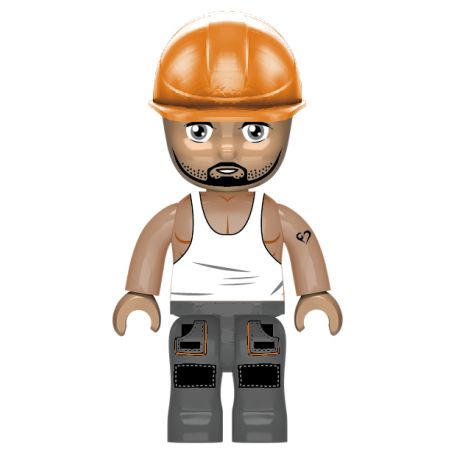 Kiddicraft Figuren-Pack Bautru ppe