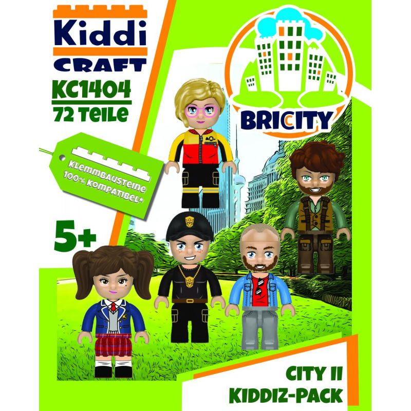 Kiddicraft Figuren-Pack City 2