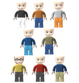 Kiddicraft Figuren-Pack Mix it!