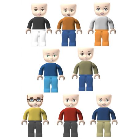 Kiddicraft Figuren-Pack Mix it!