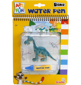 A&F Water Pen Dino Malbuch