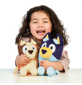 mooseToys BLUEY Beste Freundin Plüschtier, 40cm