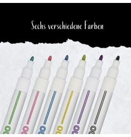Outline Marker 6er Set