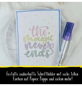 Outline Marker 6er Set