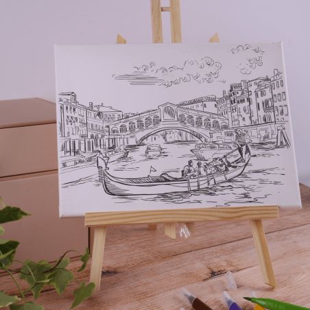 Artist Canvas Set Venice inkl.6 Brush Pens