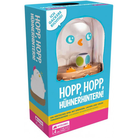 Asmodee Hopp, hopp, Hühnerhintern!