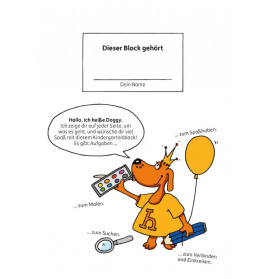 Kindergartenblock ab 3 Jahre - Jetzt bin ich groß!