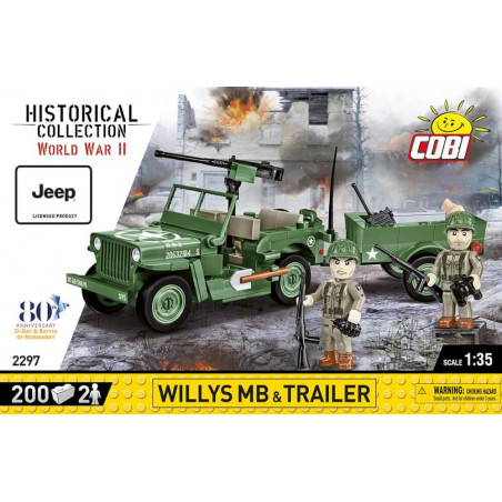 Willys MB + trailer