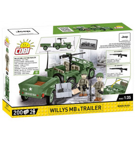 Willys MB + trailer