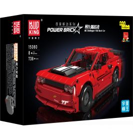 Mould King Power Brick Sportwagen Bauset, 738 Teile, geeignet für Kinder ab 8 Jahren.