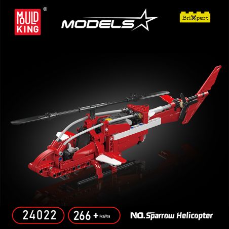 Mould King 24022 Sparrow Helicopter
