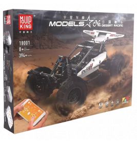 Mud King Models 6WD Desert Racing RC-Auto Bausatz, 394 Teile, in Schachtel.