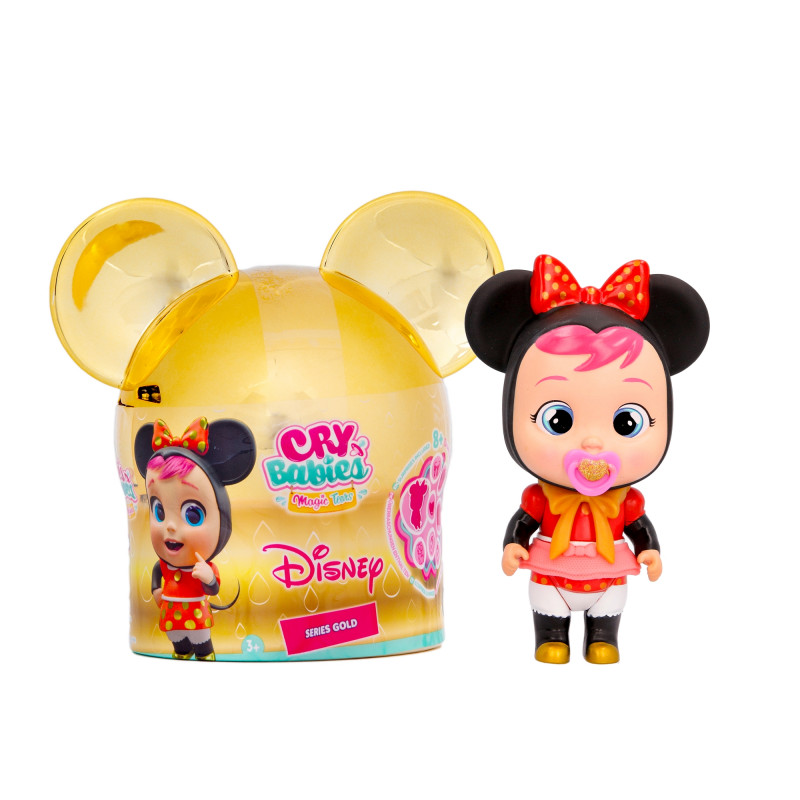 Eine Spielfigur steht neben einem runden, goldenen Behälter. Eine Spielfigur steht neben einem runden, goldenen Behälter.